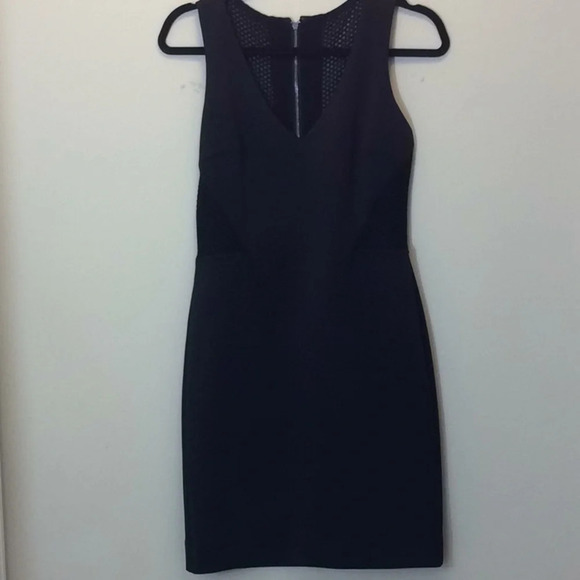 Nicole Miller Sleeveless Dress Sheer Back & Sides - Picture 2 of 9
